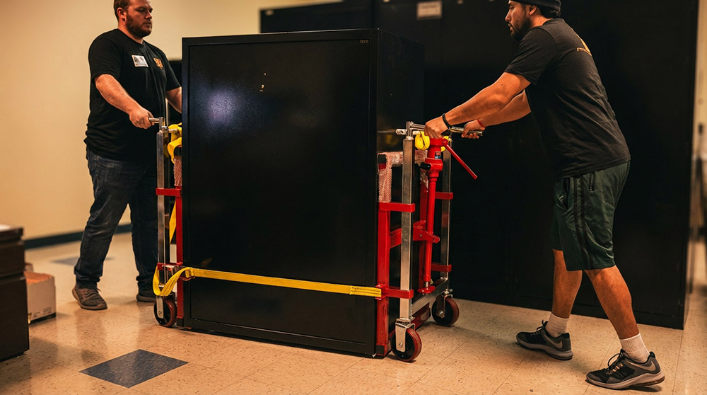 Office furniture relocation and setup